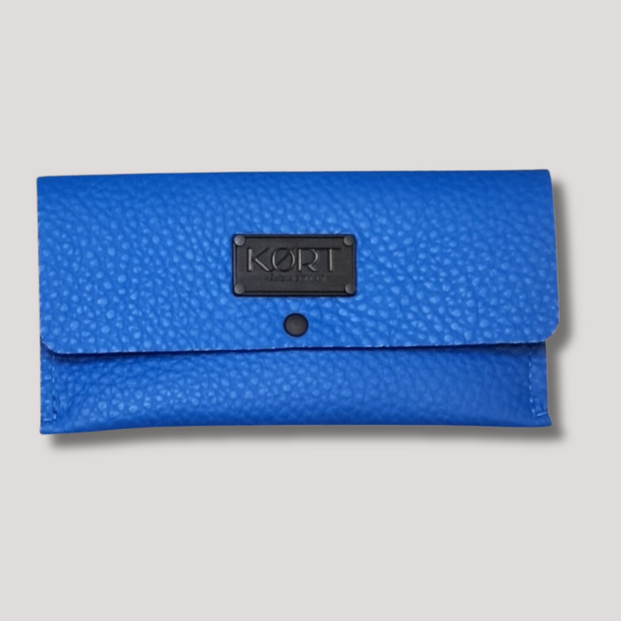 Pandem Pouch Italian Leather Cerulean