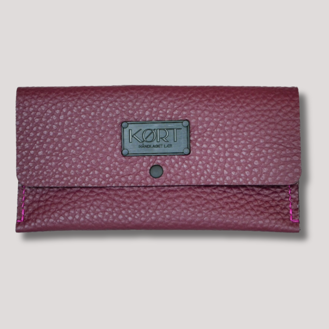 Pandem Pouch Italian Leather Burgundy