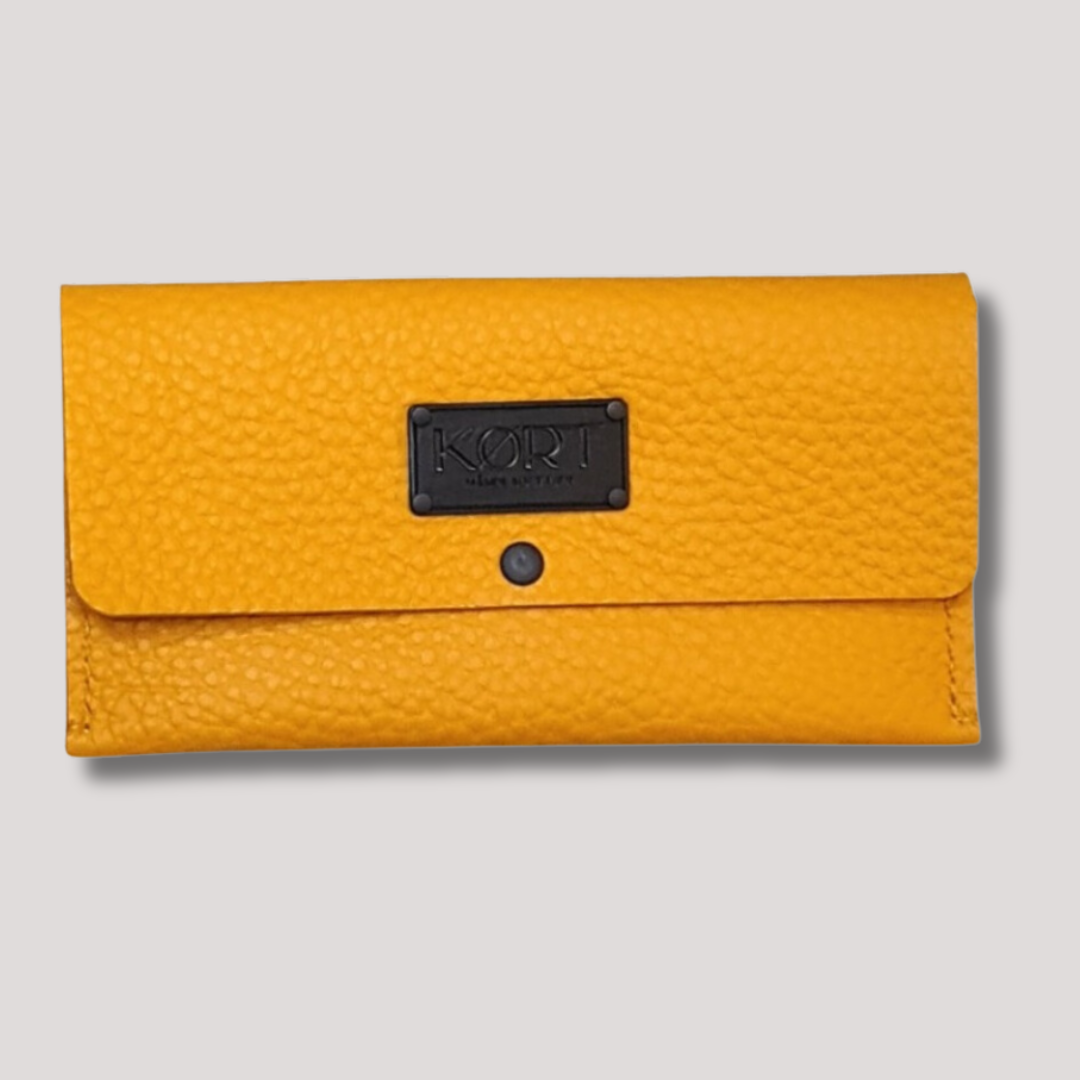 Pandem Pouch Italian Leather Sunflower
