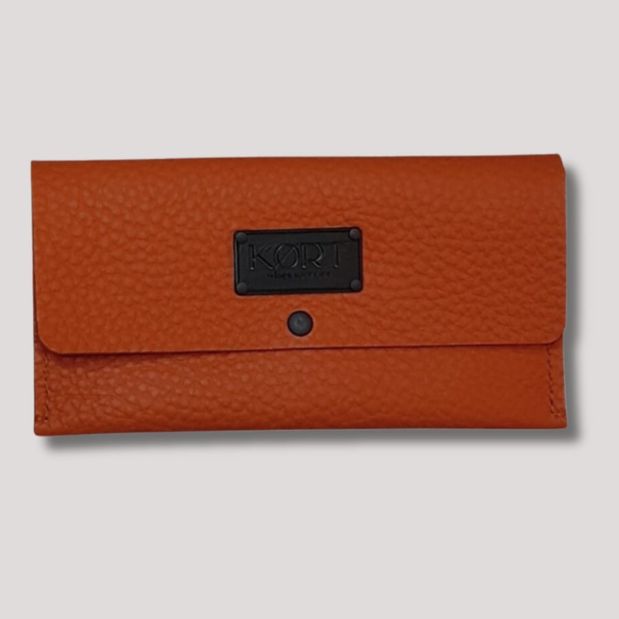 Pandem Pouch Italian Leather Mattone