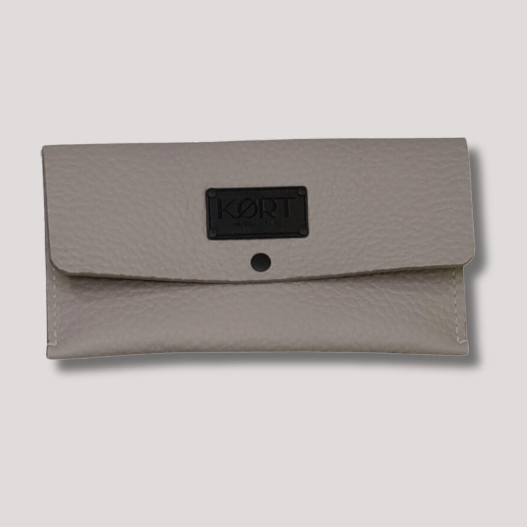 Pandem Pouch Italian Leather Taupe